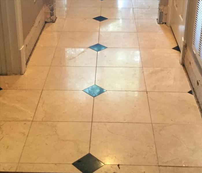 Floor After Water Damage Restoration