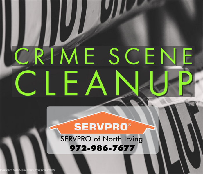 Dallas Crime Scene Cleanup SERVPRO Graphic